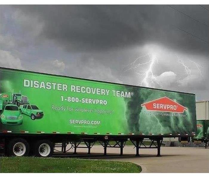 SERVPRO Disaster Response Team Trailer